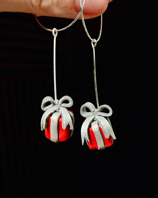 Holiday Present Earrings