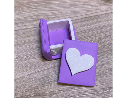Happy Heart Book-Shaped Intention Box